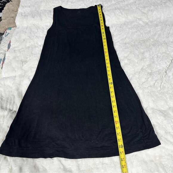 Horny Toad Size M Black Outdoors stretch Comfy Dress Summer Organic Sportswear - Picture 7 of 11